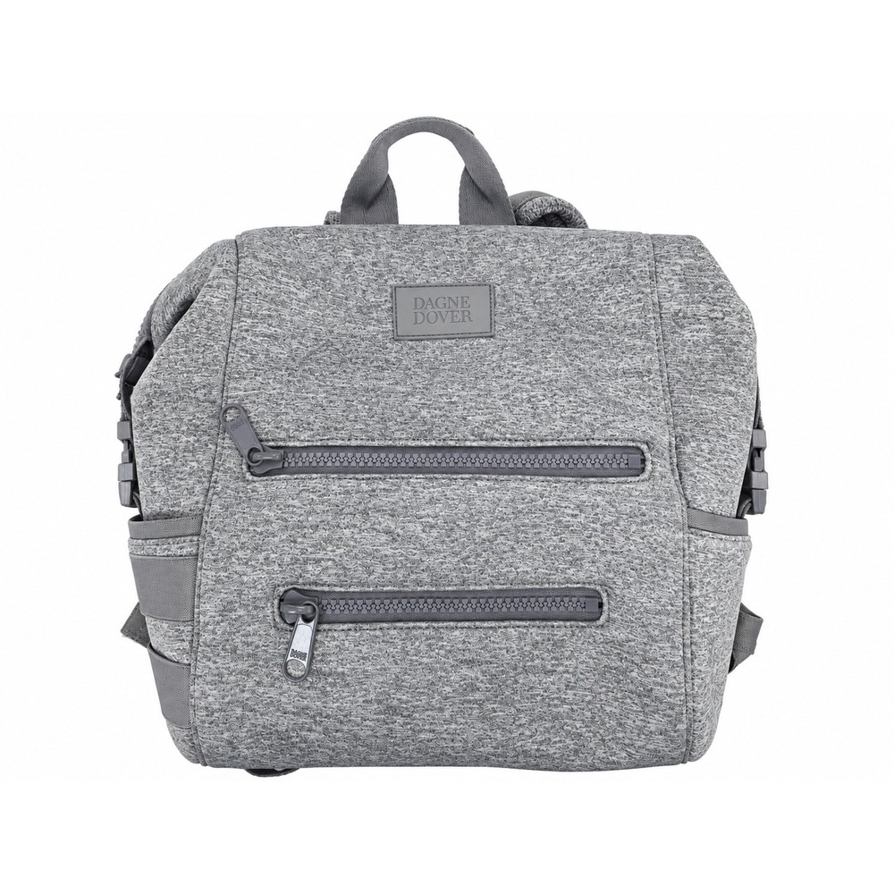 Dagne Dover Dakota Neoprene Backpack Heather Gray Large Laptop Travel Bag